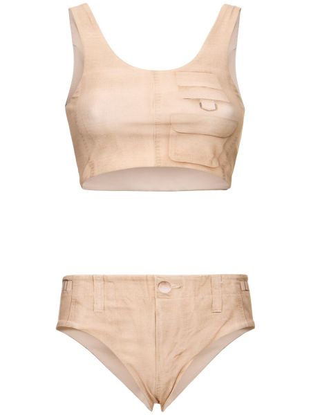 Bikini Acne Studios beige