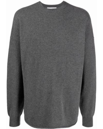 Jersey de cachemir de tela jersey Extreme Cashmere gris