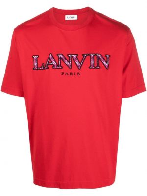 T-shirt Lanvin röd