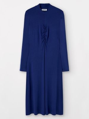 Платье с длинным рукавом Loreak Mendian синее