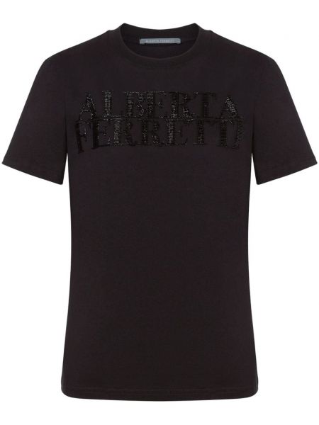 T-shirt Alberta Ferretti sort