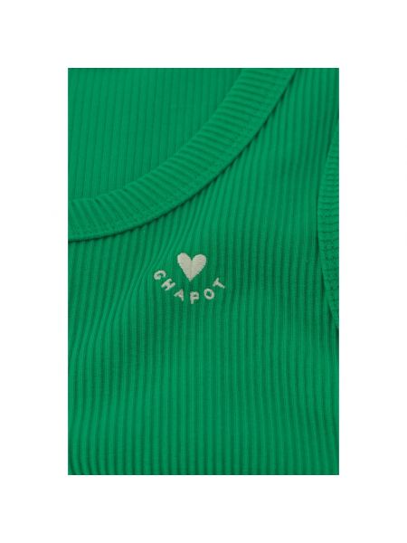 Jersey de tela jersey Fabienne Chapot verde
