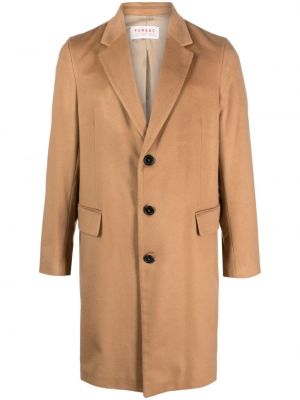 Kašmírový kabát Fursac hnedá