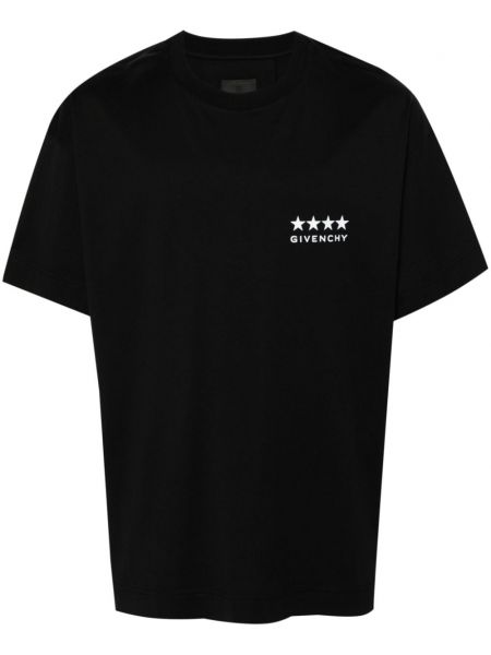 T-shirt en coton à imprimé à motif étoile Givenchy