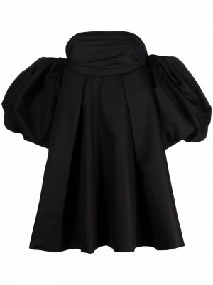 Vestido de cóctel bootcut Khaite negro