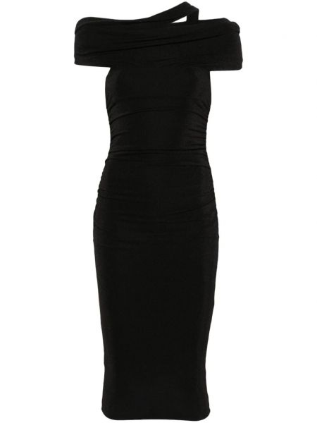 Κοκτέιλ φόρεμα Essentiel Antwerp μαύρο