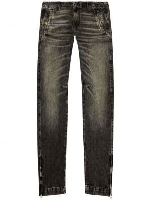 Straight jeans Diesel schwarz