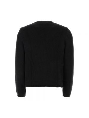 Jersey de algodón de tela jersey Courrèges negro