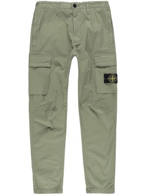 Stretchbyxor Stone Island grön