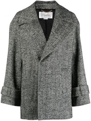 Μάλλινο παλτό tweed Victoria Beckham