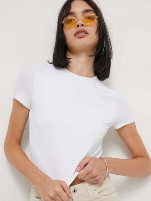Тениска Abercrombie & Fitch бяло