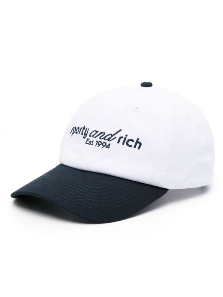 Памучна шапка с козирки Sporty & Rich