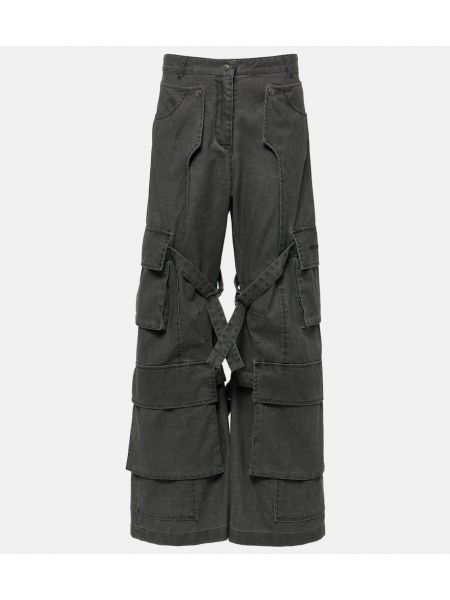 Jeansy relaxed fit Acne Studios czarne
