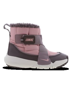 Chaussures de ville en cuir Nike rose