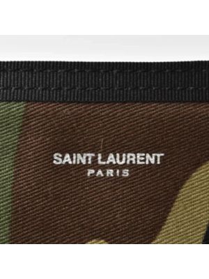 Cartera Saint Laurent Vintage verde