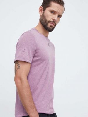 Tričko s potiskem Adidas růžové