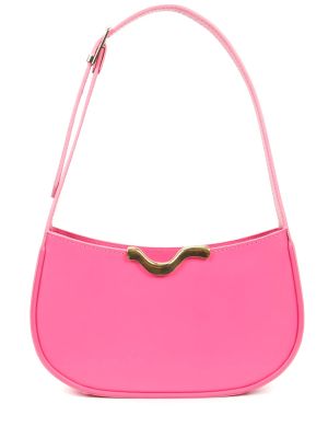 Кожаная сумка Misa Bags розовая