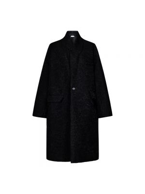 Płaszcz zimowy oversize Maison Margiela czarny