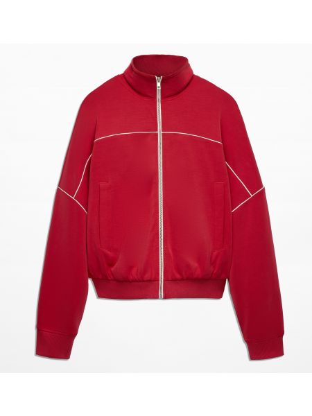 Куртка из модала Oysho красная