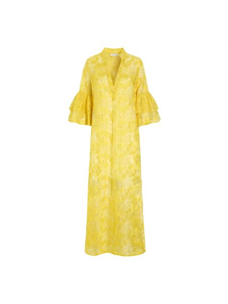 Sukienka długa Dea Kudibal żółta