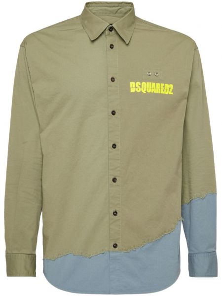 Skjorte Dsquared2 grøn