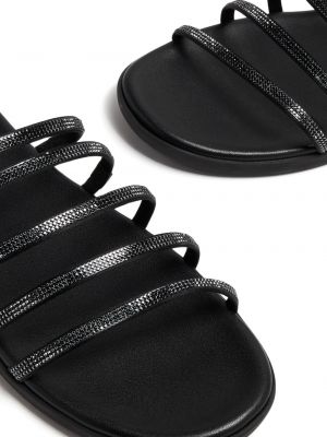 Kožené sandály Pedro Garcia černé