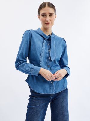 Džinsiniai marškiniai Orsay mėlyna