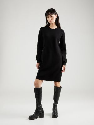 Πλεκτή φόρεμα Comma Casual Identity μαύρο