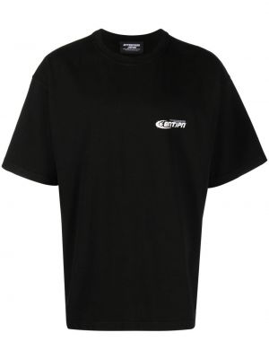Тениска с принт Enterprise Japan черно