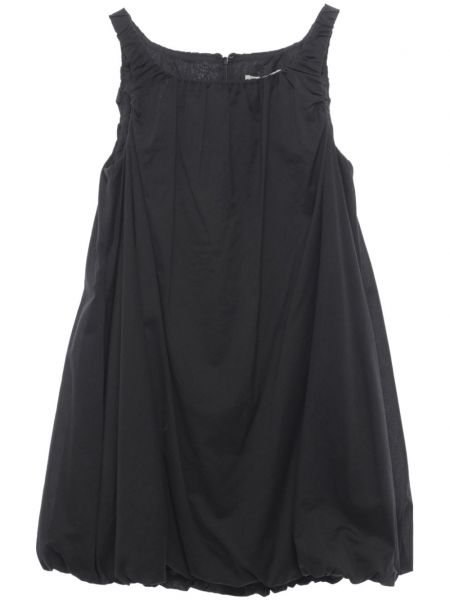 Βαμβακερή φόρεμα Amomento μαύρο