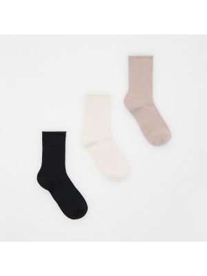 Bavlněné ponožky Reserved černé
