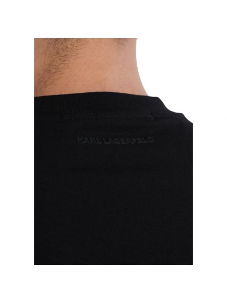 Koszulka Karl Lagerfeld czarna