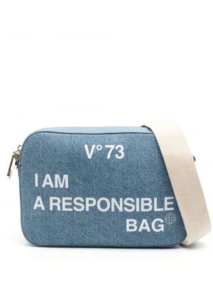 Чанта за ръка с принт V°73