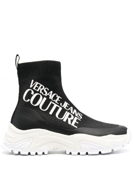 Raštuotos sportbačiai Versace Jeans Couture