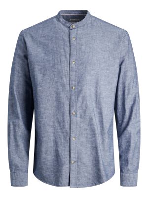 Priliehavá rifľová košeľa Jack&jones modrá