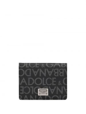 Žakárová peňaženka Dolce & Gabbana