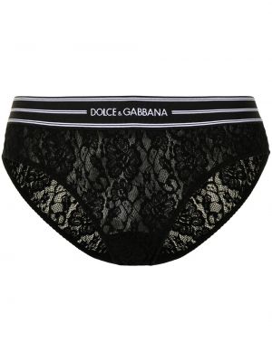 Slipy Dolce & Gabbana - Černá