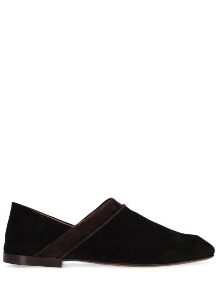 Loafers i mocka Wales Bonner svart