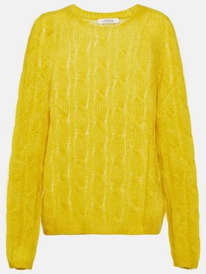Прозрачен пуловер Dorothee Schumacher жълто