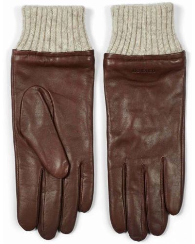 Brązowe rękawiczki Howard London