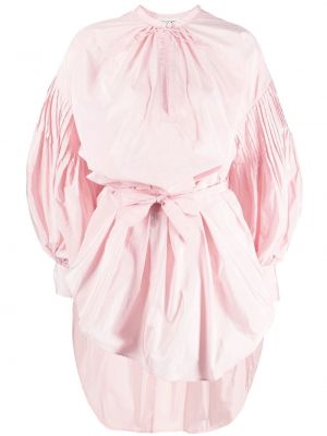 Плисирана relaxed блуза Del Core розово