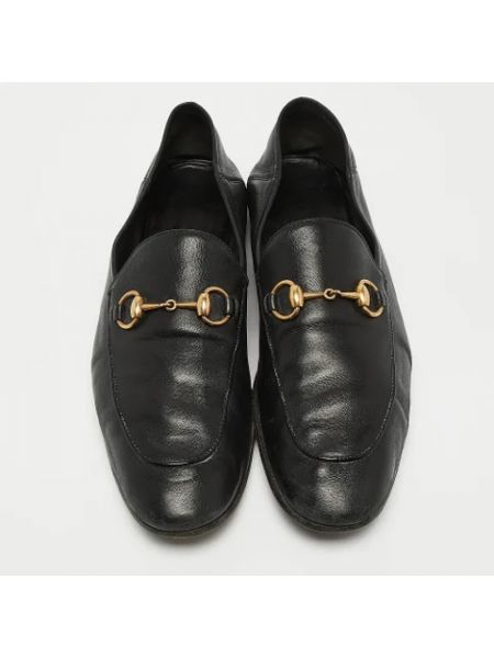 Calzado de cuero retro Gucci Vintage negro