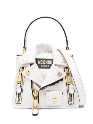 Δερμάτινη τσάντα shopper Moschino