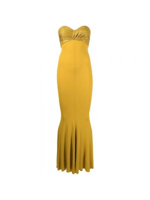 Sukienka Alexandre Vauthier żółta