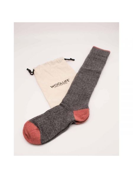 Ponožky Woollife sivá