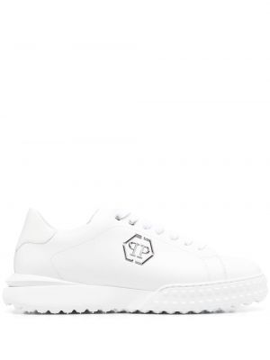 Deri sneaker Philipp Plein beyaz