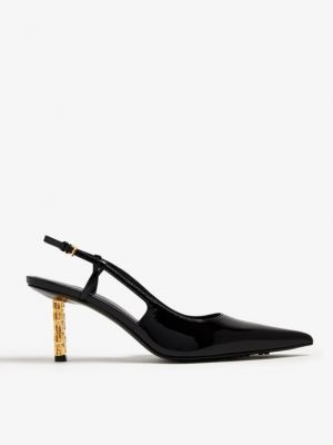Туфли с открытой пяткой Givenchy черные