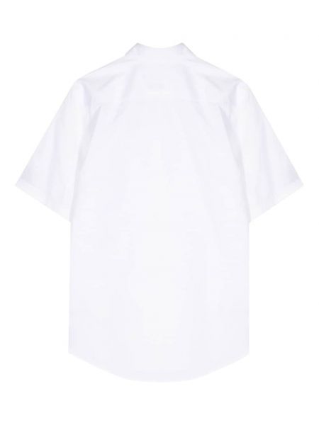Hemd mit stickerei Gucci weiß
