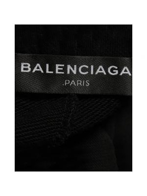 Spódnica bawełniana Balenciaga Vintage czarna
