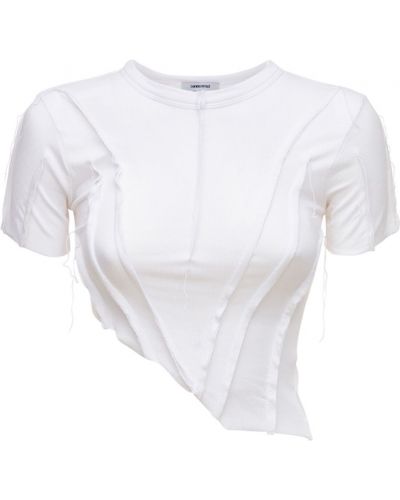 Bílé tričko Sami Miro Vintage